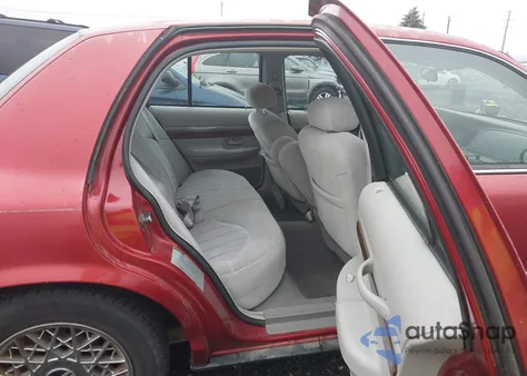 1998 Mercury Grand Marquis из США, поврежденный, VIN 2MEFM74W1WX612030